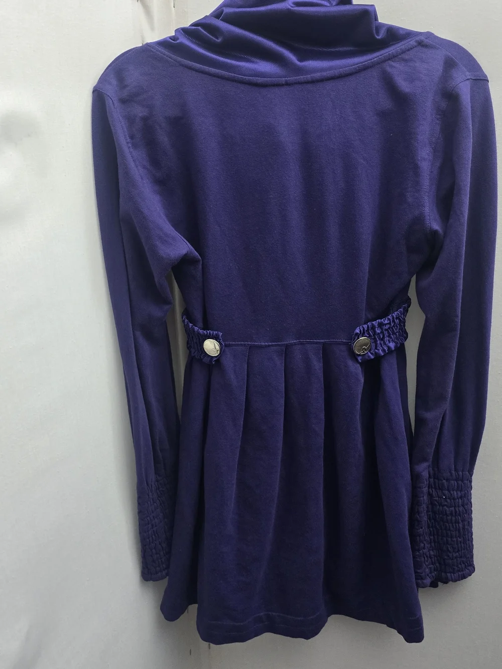 Rocawear Purple Long Sleeve Gathered Waist Jacket
